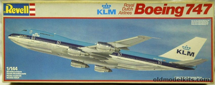 Revell 1/144 Boeing 747 KLM Royal Dutch Airlines, 4223 plastic model kit